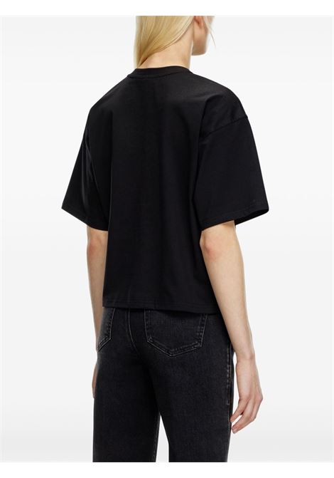 t-shirt t buxt crop donna nera DIESEL | A15096 0NIAX9XX